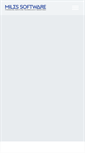 Mobile Screenshot of milessoft.com
